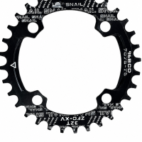 ALU ZUPČANIK 32 ZUBA CNC; Crna boja, 96BCD