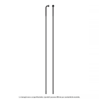 ŽBICE RACE INOX J-BEND - 286 MM Sapim, CRNE