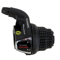 ***RUČICA MENJAČA - SHIMANO TOURNEY GRIP SHIFT RS35 3 BRZINE, leva