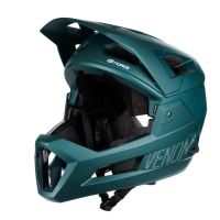 KACIGA FORCE VENOM downhill 2 u 1, petrolej L-XL