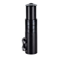 Adapter viljuške Force 1 1/8''Al,132mm, mat crna