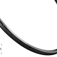 Felga FORCE PRIME 622x21, 36H, crna