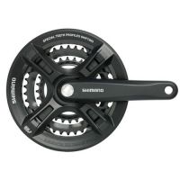 *POGON SHIMANO ALTUS FC-M311-L 42X32X22T 7/8 BRZINA 175MM SQUARE CRNI SA ZAŠTITOM OD LANCA