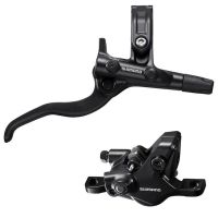 *ZADNJA KOČNICA SHIMANO BL-M4100(R), BR-MT410(R), BLACK, W/O ADAPTER, RESIN PAD(W/O FIN), 1700MM
