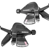 *Ručice menjača 3X7 S CRNA SHIMANO ALTUS ASLM315LB ASLM3157RA, A 8Mx6