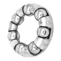 *Venac prednji/zadnji mtb (1/4” x 7) ø 25mm kuglice 6,3mm(kutija 40kom)