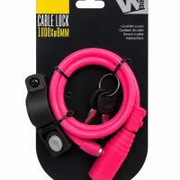 Brava spiralna sa nosačem WAG, 1000 mm/8 mm, roze