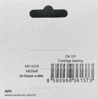Ležaj za BOSCH motor CB-137   MR18338  18x33x8