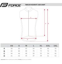 Prsluk FORCE VISION, windstopper, crni, M