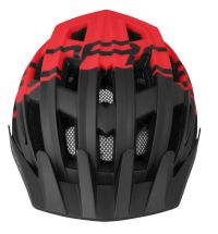 KACIGA FORCE CORELLA MTB CRNO-CRVENA S/M