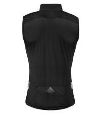 Prsluk FORCE VISION, windstopper, crni, M