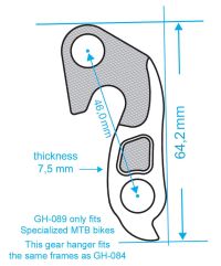 KUKA MENJAČA GH-089 za Specialized