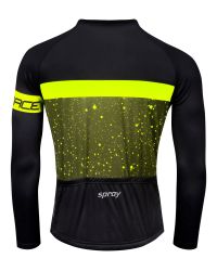 Prolećni dres FORCE SPRAY dugi rukav, army-fluo S