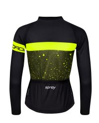 Prolećni dres FORCE SPRAY  dugi rukav, army-fluo XS