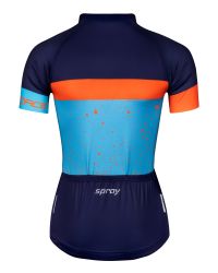 Dres FORCE SPRAY LADY kratki rukav, plavo-orange XXL