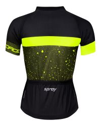 Dres FORCE SPRAY  kratki rukav, army-fluo XL