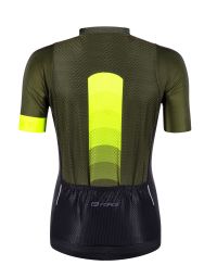Dres FORCE ASCENT UNI kratki rukav, zeleno-fluo M