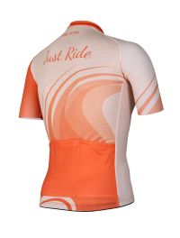 Dečiji biciklistički dres katkog rukava PRO ORANGE - JUST RIDE,8godina