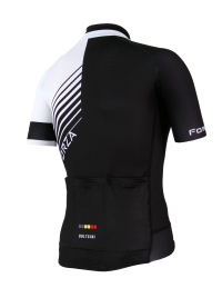 Dečiji biciklistički dres katkog rukava PRO White - FORZA KIDS,8godina