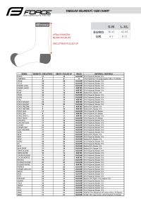 Čarape FORCE SMACK, lime L-XL/42-46