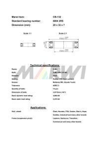 LEŽAJ SUSPENZIJE I NABLE CB-132 6804 20x32x7(Giant, Novatec, FSA, Easton, Stan’s, Hope, Goldtec, Industry9,Lapierre, Santacruz, Transition,