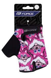 RUKAVICE DEČIJE FORCE WOLFIE KID, pink S