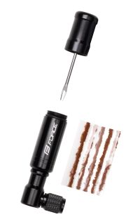 Adapter CO2 FORCE PUFF 2.0 sa TS setom za krpljenje,crni