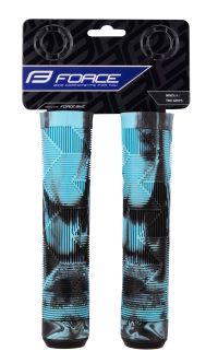GRIPOVI FORCE BMX145, gumeni, crno-plavi
