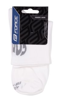 Čarape FORCE IN HEART kraće, belo L-XL/42-46