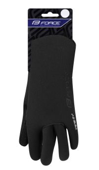 ZIMSKE NEOPRENSKE RUKAVICE FORCE RAINY, crne L