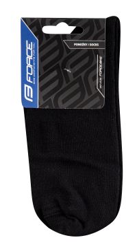 Čarape FORCE ELEGANT duge, crno-zlatne S-M / 36-41