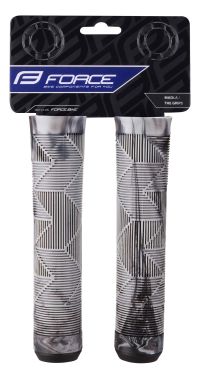 GRIPOVI FORCE BMX145, gumeni, crno-sivi