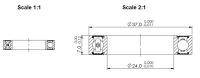 LEŽAJ SREDNJEG POGONA CB-160 MR24377 2RS 24x37x7 (Hope BB, Trek BB90)