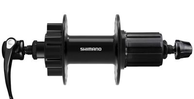 *NABLA ZADNJA SHIMANO FH-QB400-HM, FOR DISC BRAKE(6 BOLT) 32H OLD 135MM QR 173MM(BLACK)
