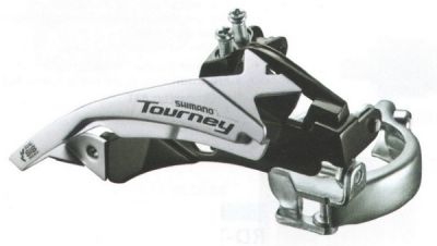 ***MENJAČ PREDNJI SHIMANO TOURNEY FD-TY500-TS3, TRIPLE, 6/7 BRZINA, TOP SWING, DUAL PULL