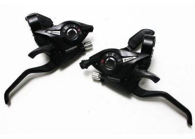 *RUČICE MENJAČA/KOČNICA SHIMANO ALTUS ST-EF500-2A 3X8 EZ-FIRE PLUS CRNE