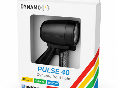 PREDNJE SVETLO UNION® dinamo Pulse 40, na kartici