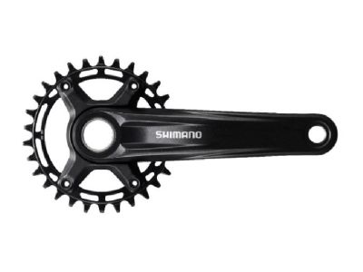 *POGON SHIMANO FC-MT510-1, FOR REAR 12-SPEED, 2-PCS FC, 175MM, 32T W/O CG, W/O BB PARTS, FOR CHAIN LINE 52MM, BLACK, IND.PACK