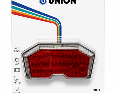 ZADNJE SVETLO UNION 3xLED UN-4360(za dinamu  i HUB dinamu)