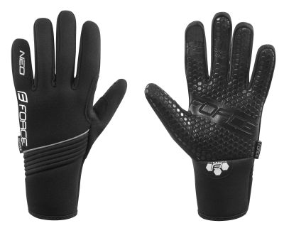 RUKAVICE ZIMSKE FORCE NEO neoprenske, crne M