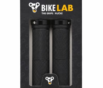 Gripovi BIKE LAB clasik sa lock-ovima,crni(u pakovanju)