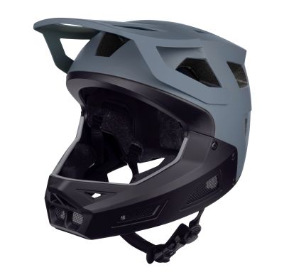 KACIGA FORCE DROP downhill, sivo - crna S-M