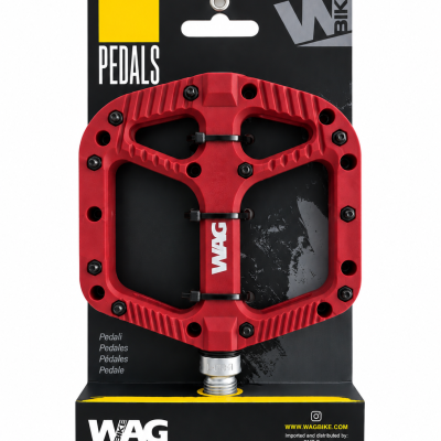 Pedale WAG FLAT - crvene