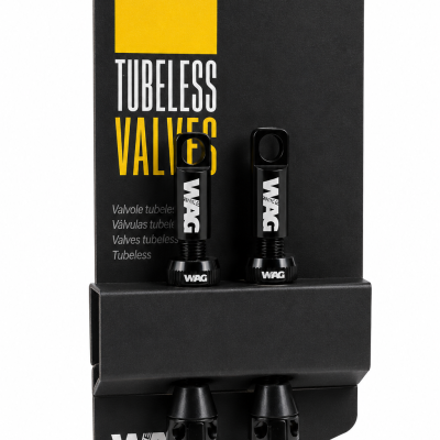 *WAG TUBELESS VENTILI,ALU - 44MM,2kom,CRNI
