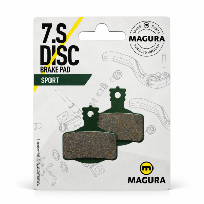 *Kočioni paknovi MAGURA MT2/MT4/MT6/MT8 - organske, 7.S sport, 1 set