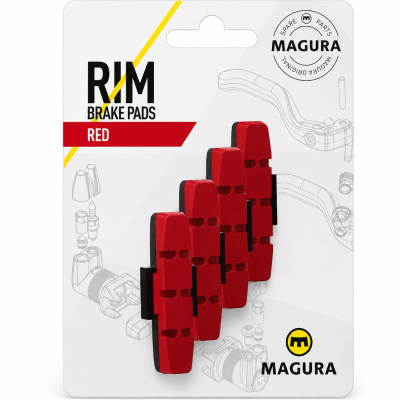 *Magura kočioni paknovi-crvene,2para-4kom