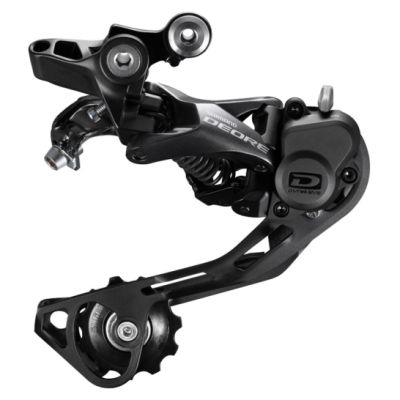 *MENJAČ ZADNJI 10 S ALU CELIK CRNA SHIMANO DEORE KRDM6000SGS 2026, D 7Mx3