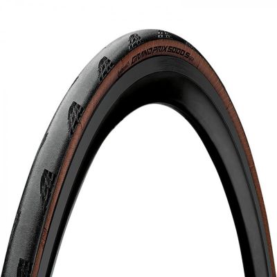 *GUMA SPOLJAŠNJA 700x25C CONTINENTAL GRAND PRIX 5000 S TR black/transparent skin kevlar
