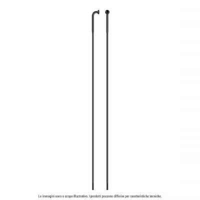 ŽBICE LEADER INOX J-BEND Sapim - 305 MM, CRNE