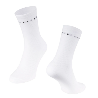 Čarape FORCE SMACK, bele L-XL/42-46